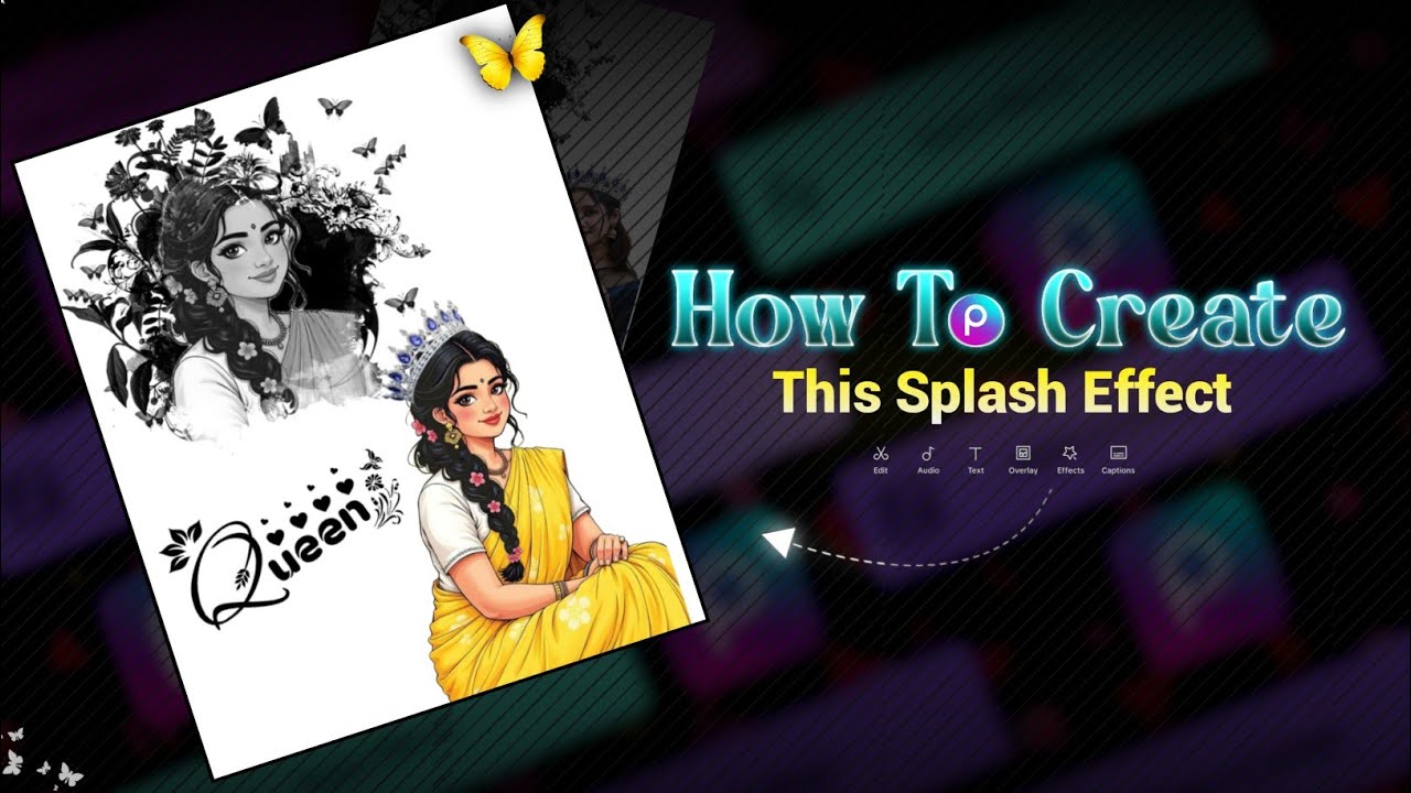 How to Create Splash Effect in Picsart | Picsart Photo Editing Tutorial ✨🔥