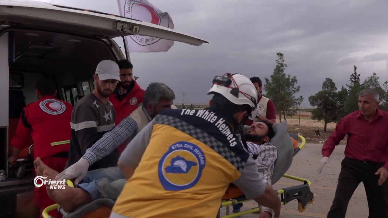 وصول القافلة الأولى من مهجري ريف حمص الشمالي الى ريف حلب الشرقي