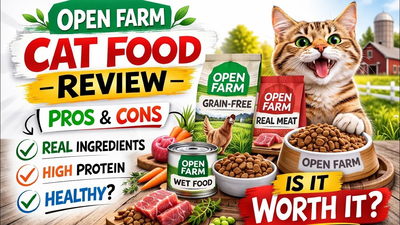 Open Farm Cat Food Review.