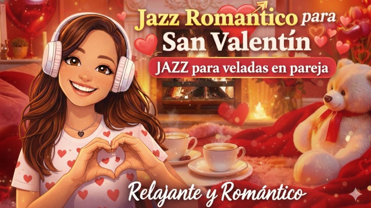 💖 Jazz Romántico para San Valentín 🌹 Música Suave para Cenas y Veladas en Pareja | Relax & Amor