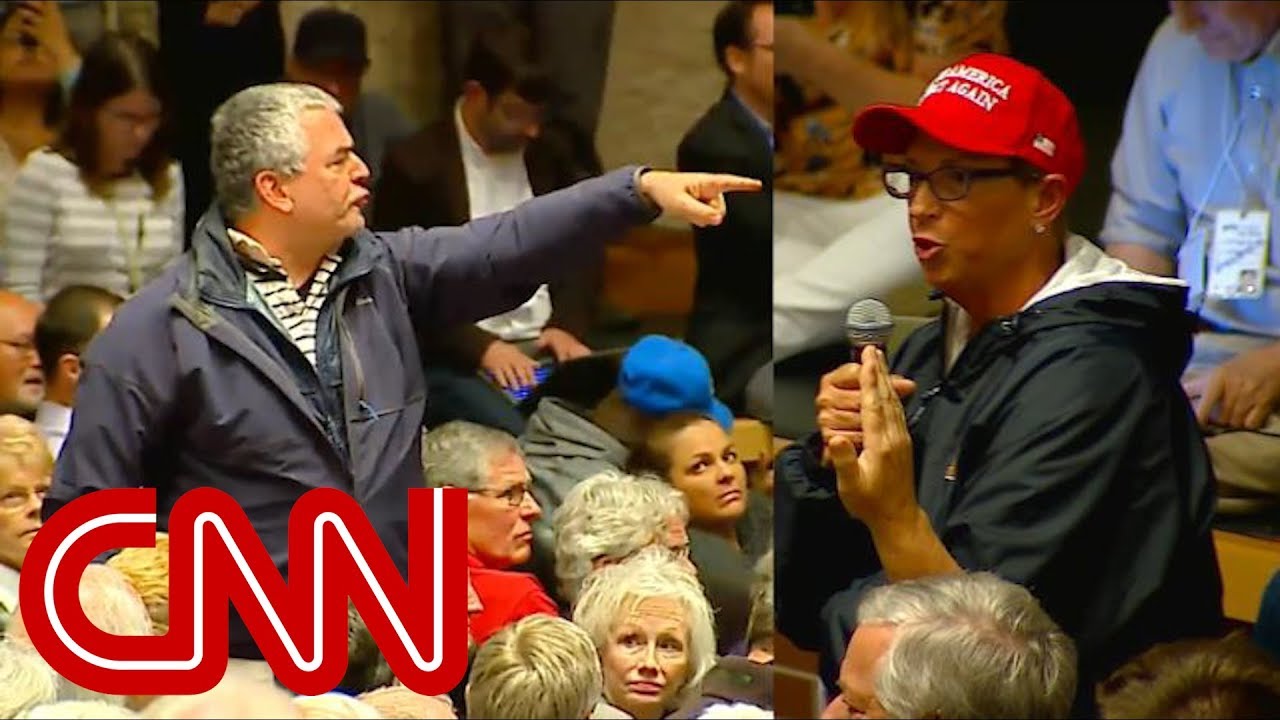 Town hall gets heated when Amash calls on Trump supporter