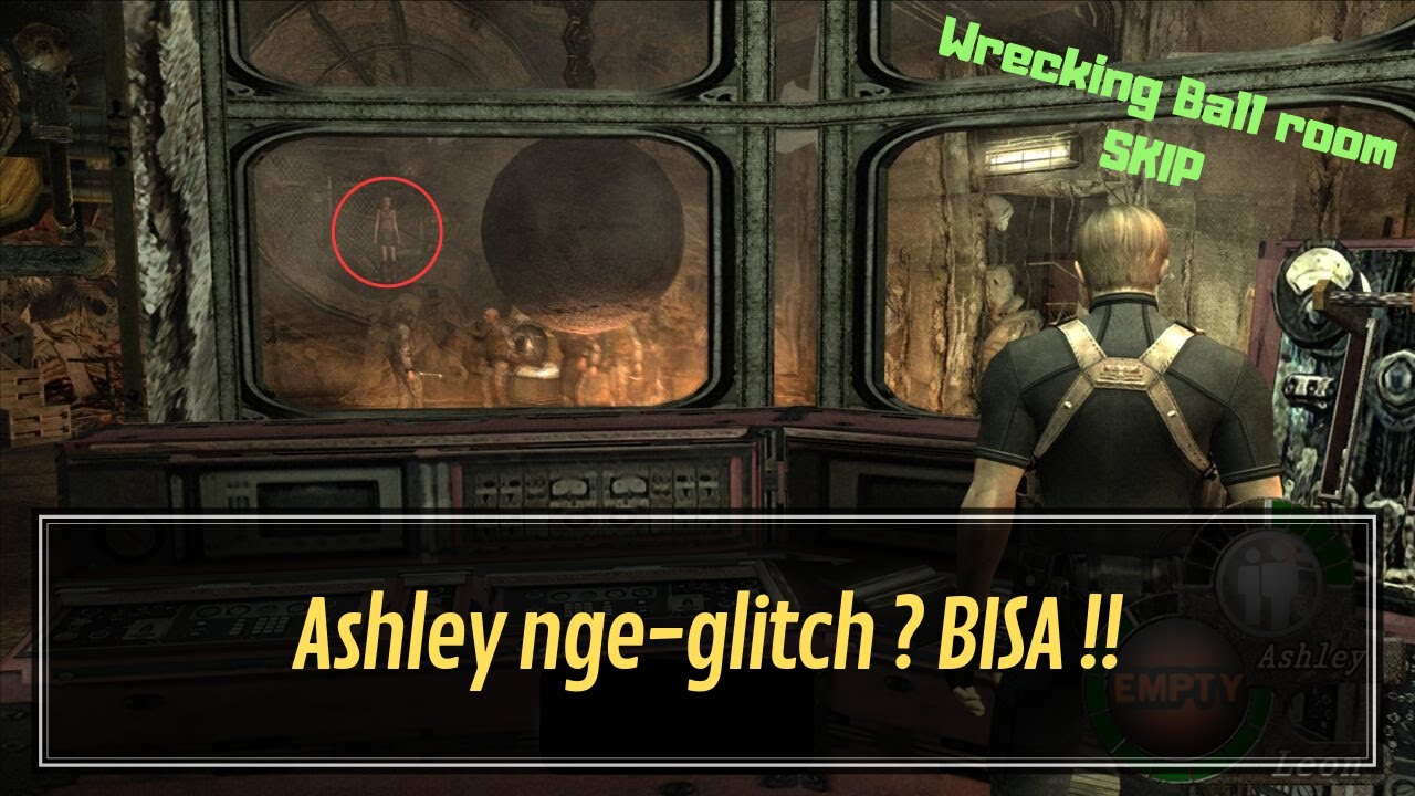Cara skip area bola penghancur tembok !! Wrecking Ball room skip | Resident Evil 4