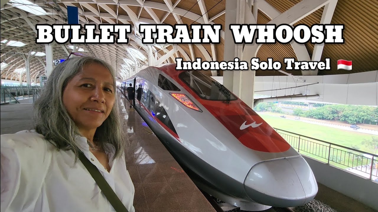 BUSINESS CLASS on Jakarta's Bullet Train |  First International Solo Trip EP1 🇮🇩 