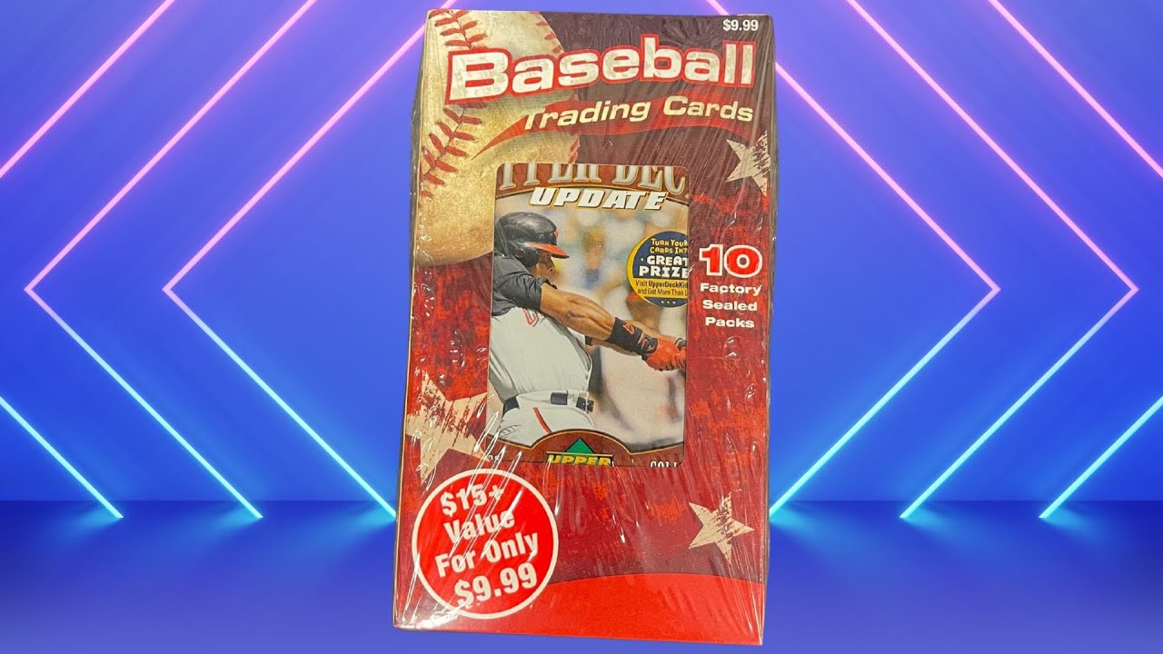 10 Pack Sports Card Mystery Box - Baseball Early 2000's