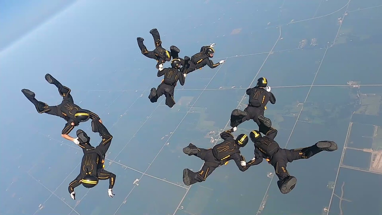 Golden Knights competition team prepares for Nationals Skydiving