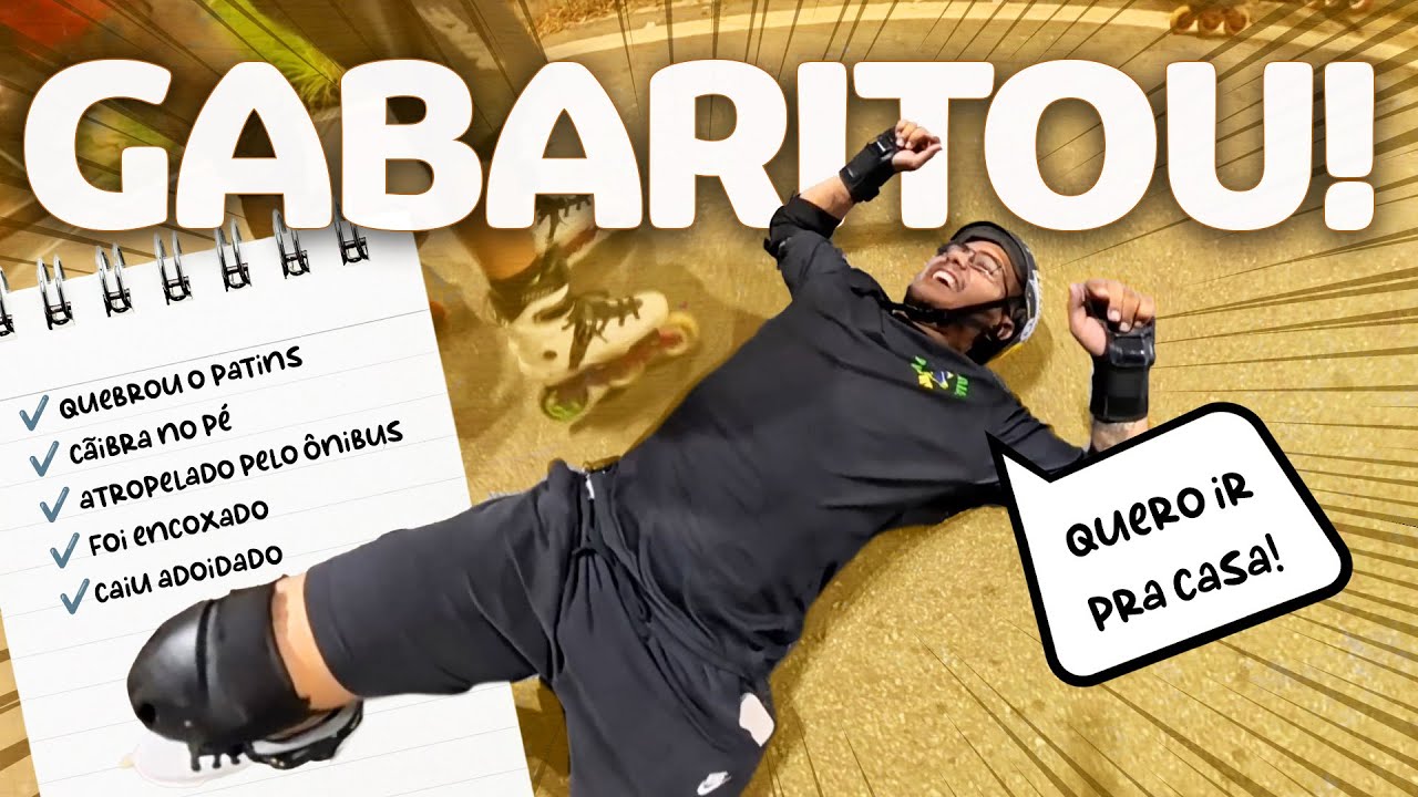 O Átila voltou a PATINAR depois de 6 meses, só que....