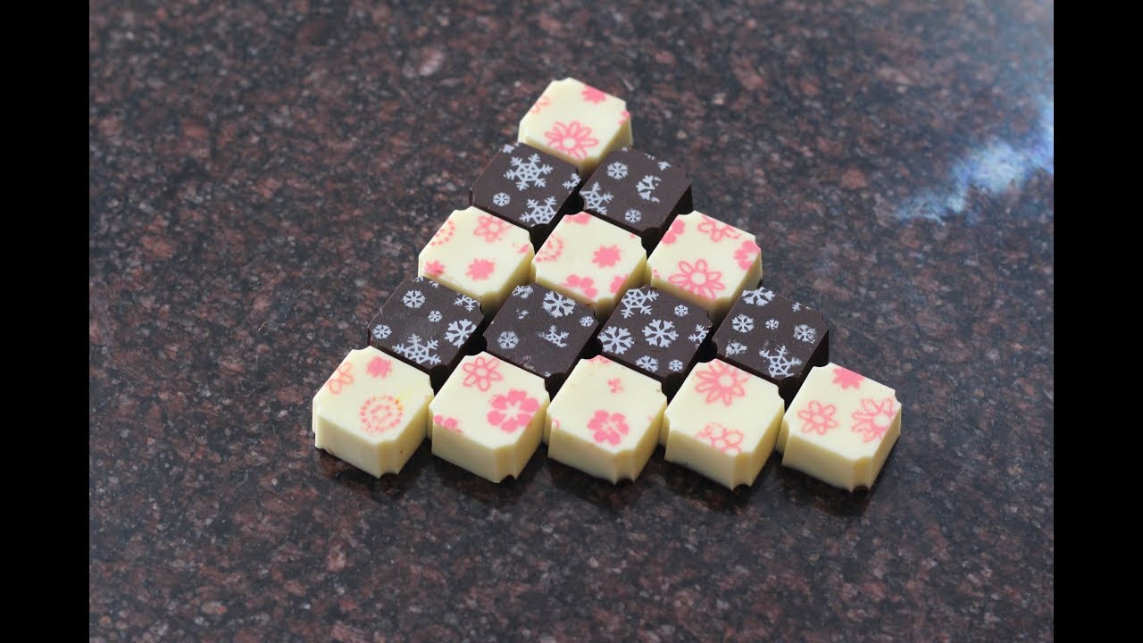 How to make chocolate designs -  Designer Chocolates