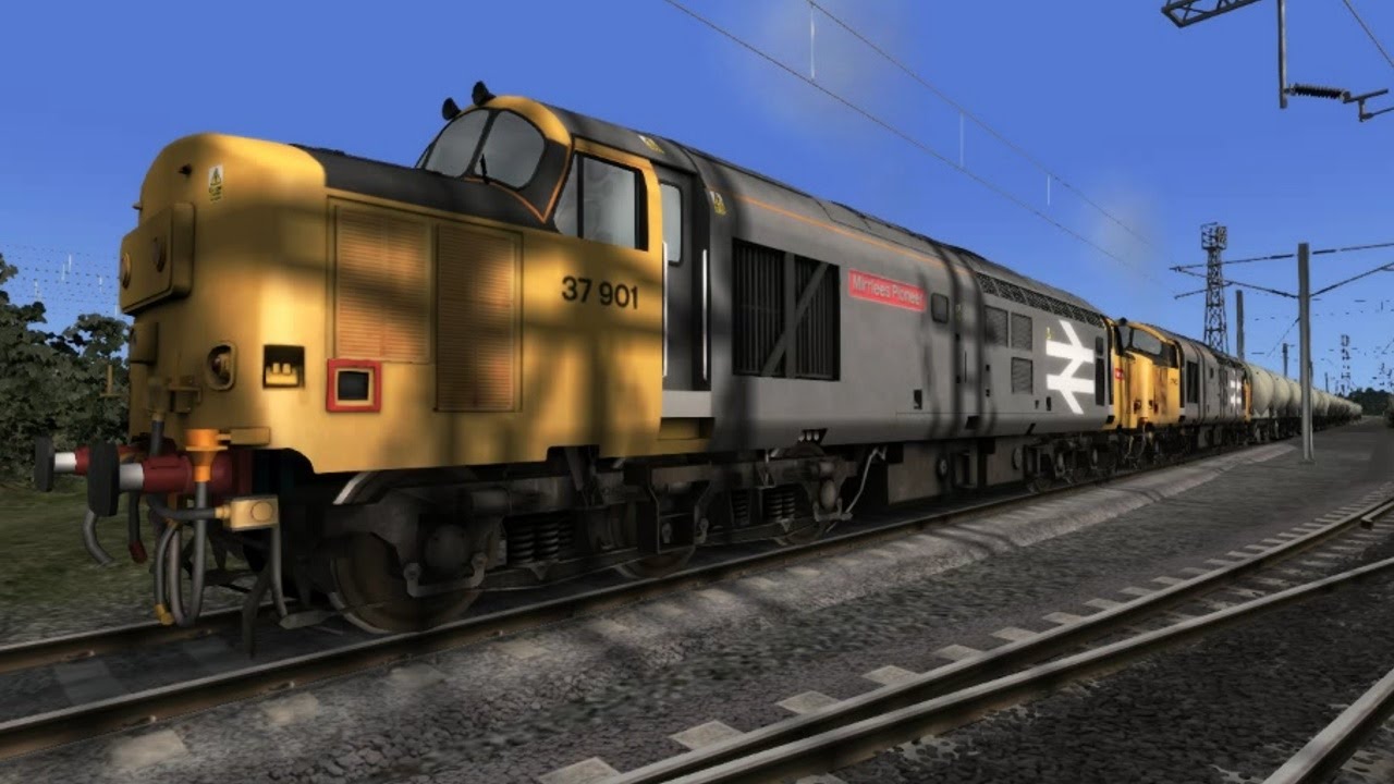 SLUG SLUG SLOG  37901/903 (Train Simulator 2017) LOCO TV UK.
