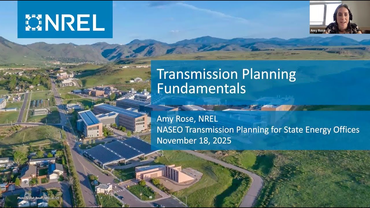 NASEO Transmission Planning Training: Transmission Planning Fundamentals