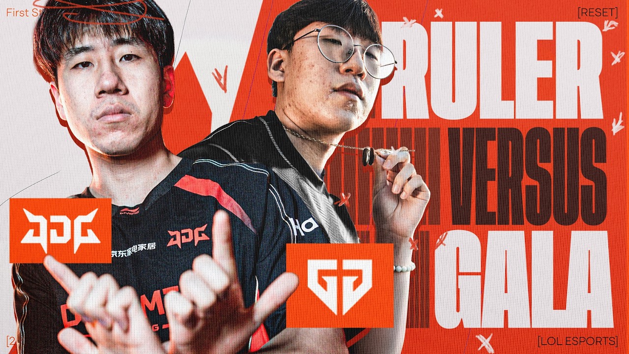 RULER VS GALA AT FIRST STAND - JDG VS GENG