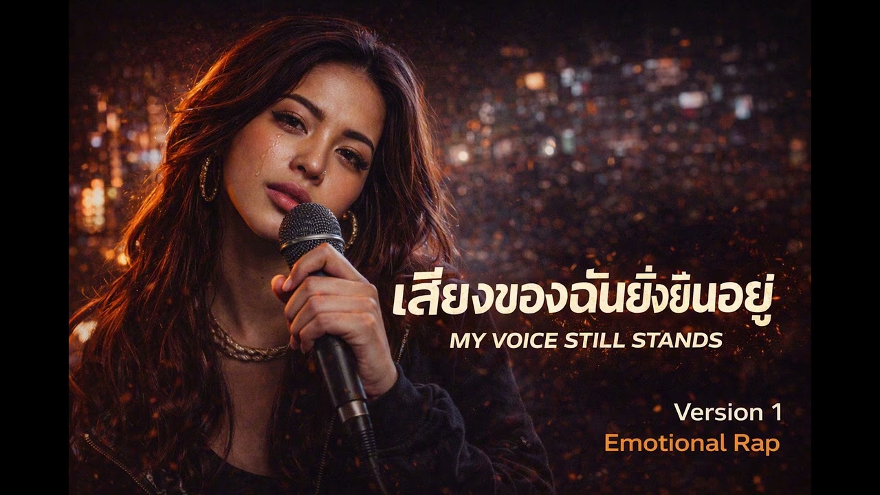 เสียงของฉันยังยืนอยู่ | Female Emotional Rap | Rap-Life | Version 1