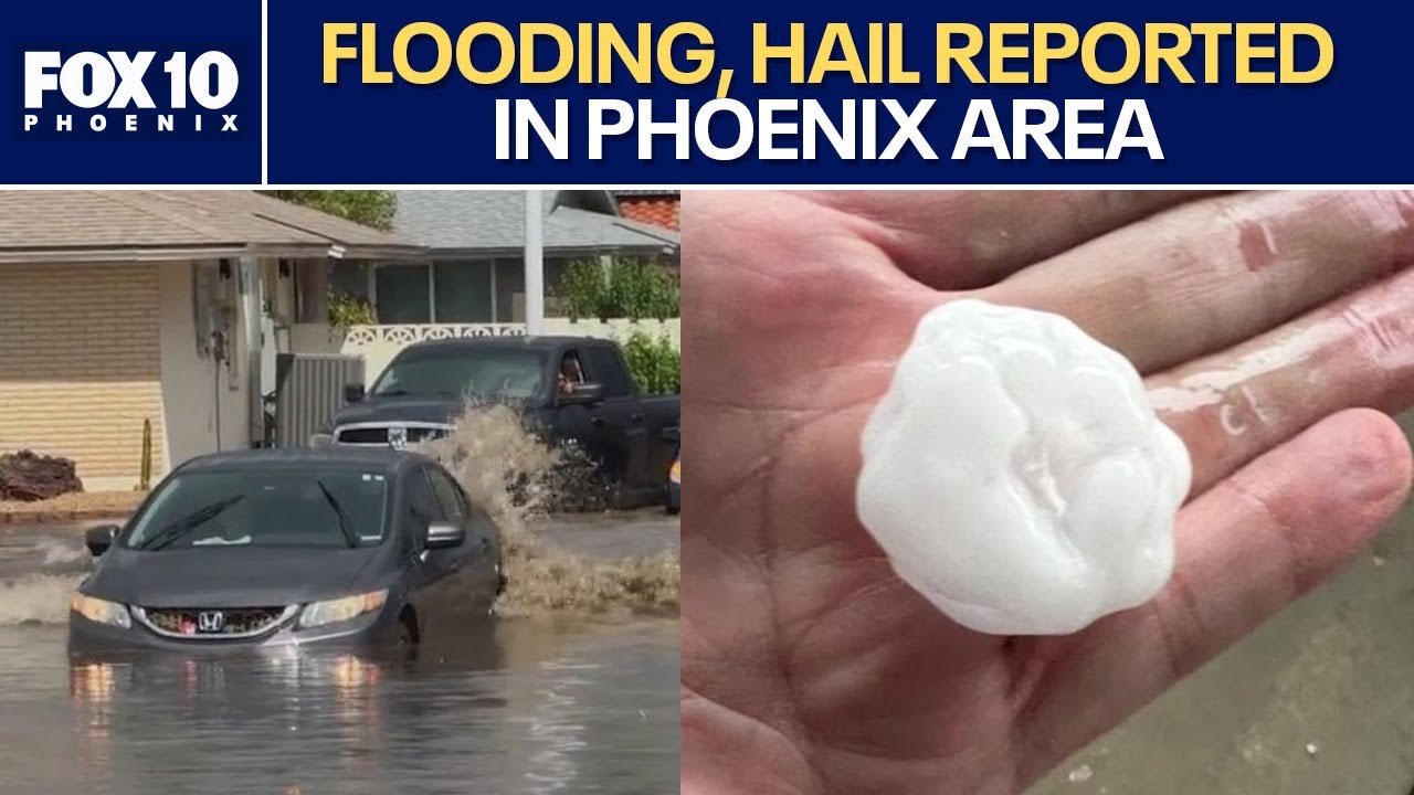 Monsoon storms dump rain across the Valley l FOX 10 Phoenix