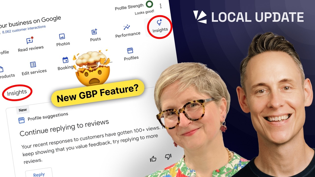 New GBP Feature, AI Isn't Replacing Local Search, LSA Tips | E20 The Whitespark Local Update