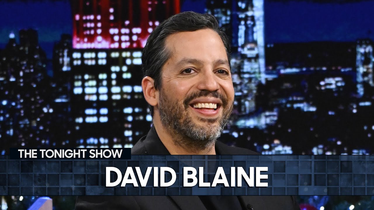 David Blaine Had His Shoulder Popped Back in Mid-Show by an Audience Member | The Tonight Show