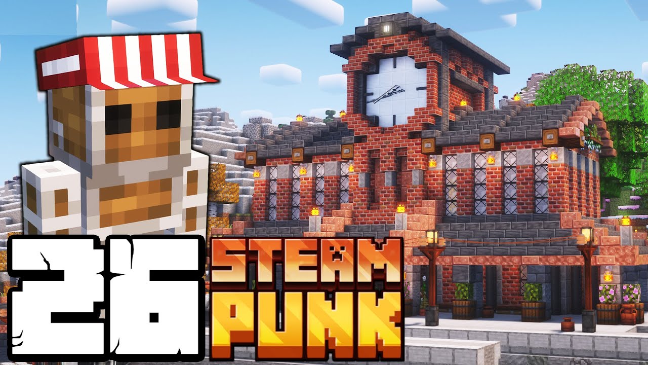 Vonatállomás Készítés! - SteamPunk 26