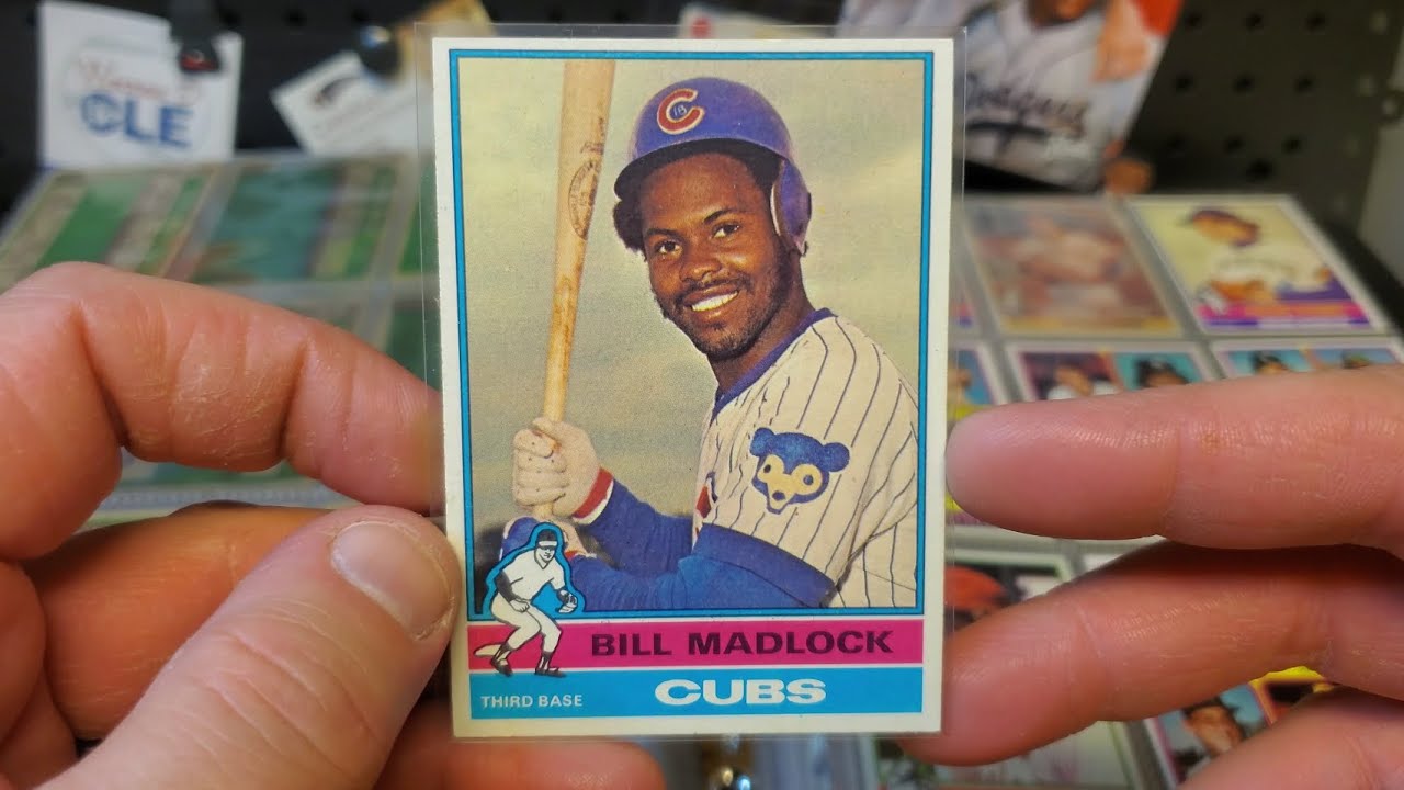 Сборка набора карточек Topps 1976 года, часть 4.