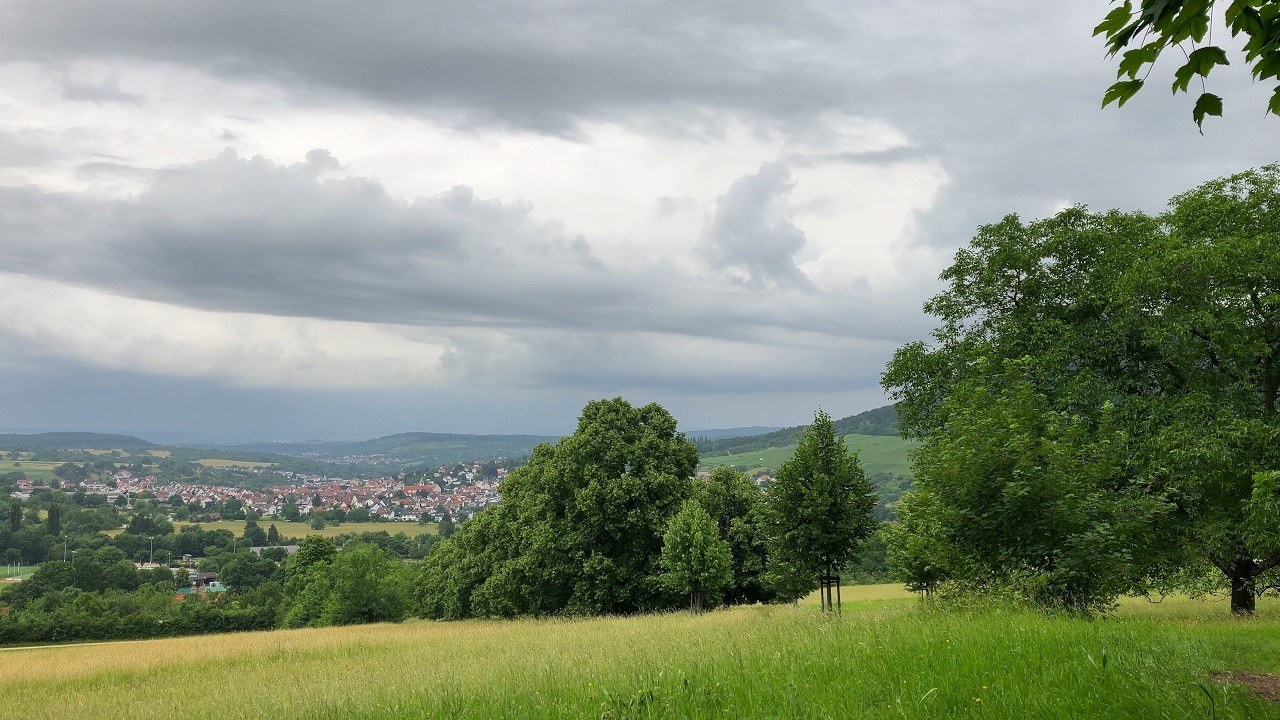 Passing Clouds and Occasional Rain in Neuffen