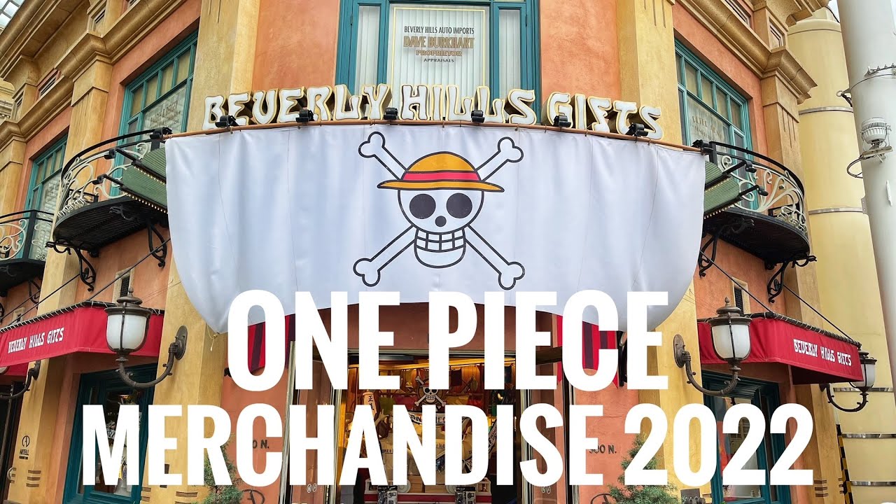 ONE PIECE merchandise tour 2022 at Universal Studios Japan