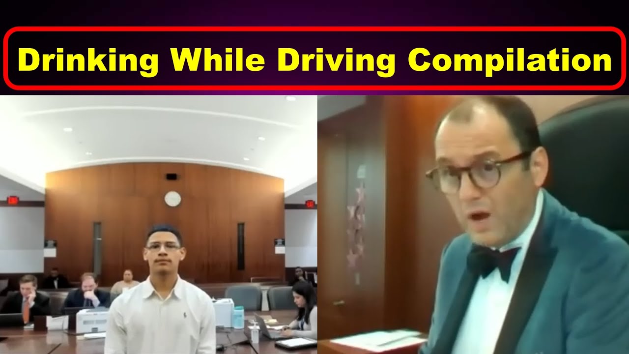 Drinking While Driving Compilation  Judge David Fleischer - Vikky's Court Watch