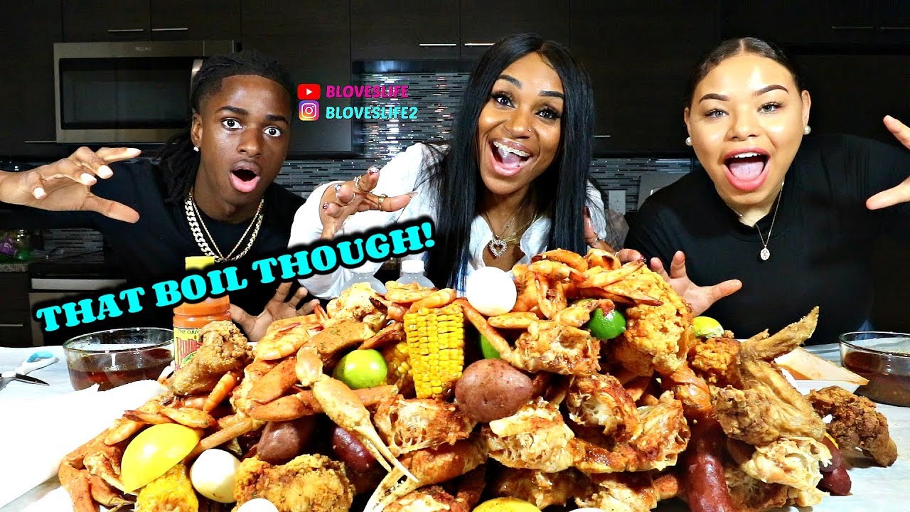 Lotus Seafood Boil with Nyear and Jalyn