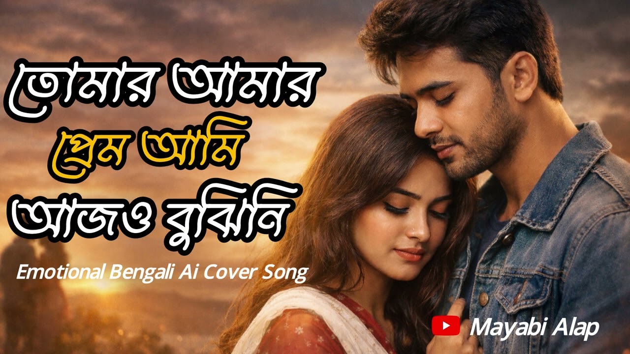 তোমার আমার প্রেম আমি আজও বুঝিনি | Emotional Bengali Cover Song | Mayabi Alap