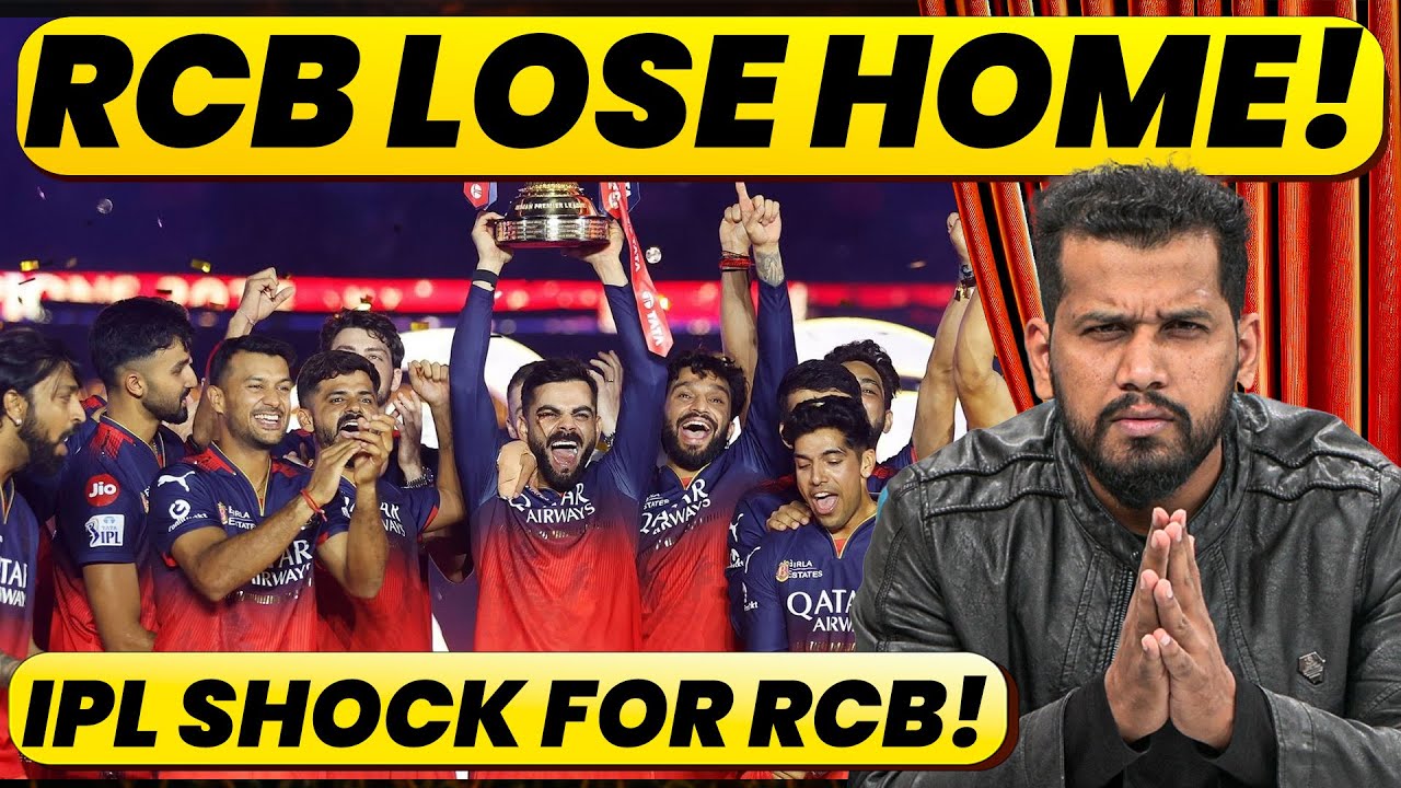 BIG BLOW for RCB! No IPL Games at Chinnaswamy &mdash; New Home Ground REVEALED! #rcb  #viratkohli