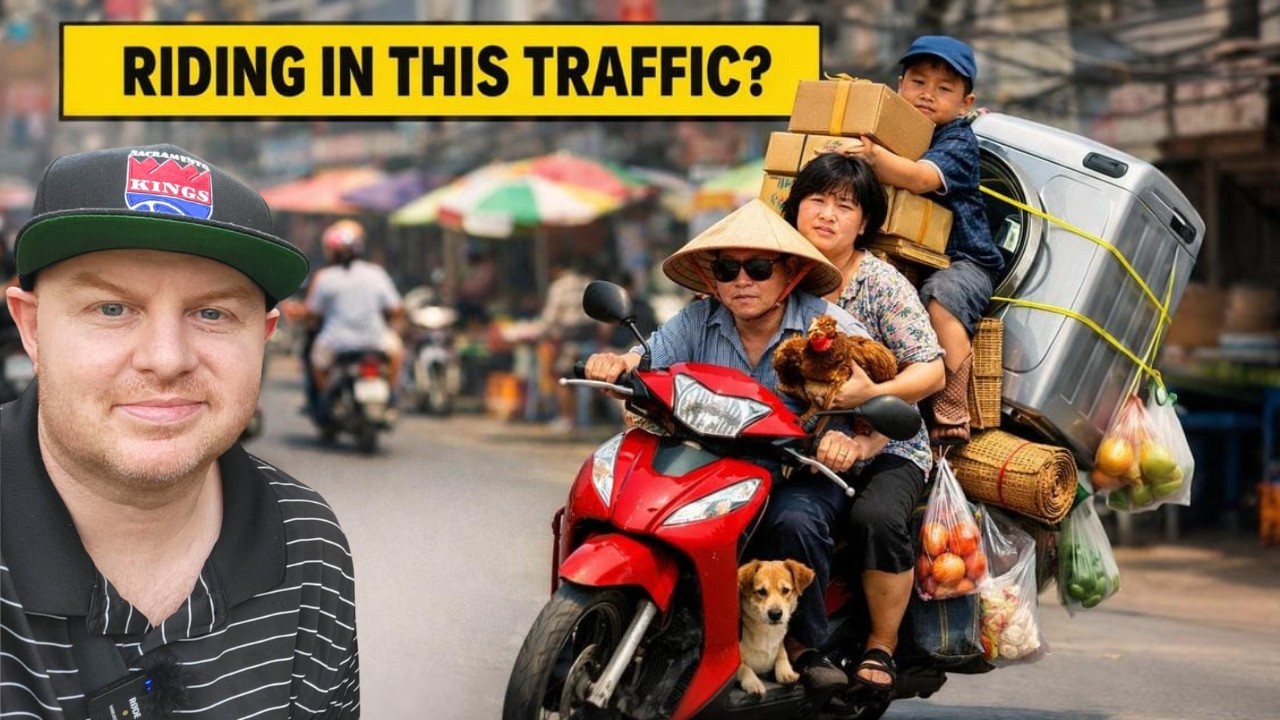 Surviving Vietnam’s INSANE Scooter Chaos: My Wild Ride!