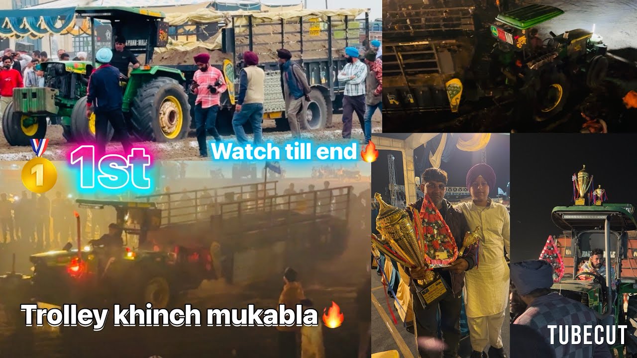 Gilli Nain🥇Dharamgarh Troley khinch mukabla 🔥siraa hoya pyaaa 😅🚀🚀🚀