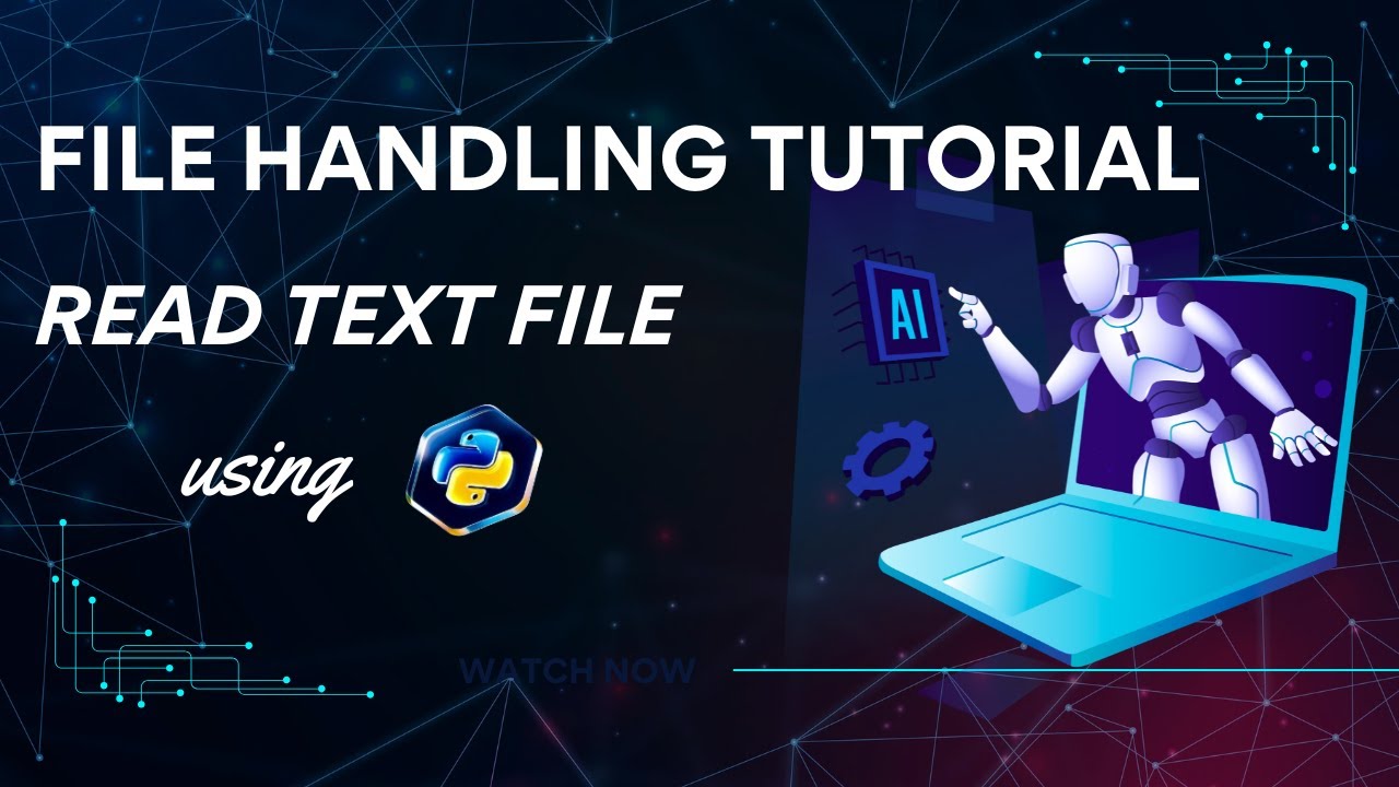 How to Read a Text File in Python | File Handling Tutorial for Beginners  #FileHandling