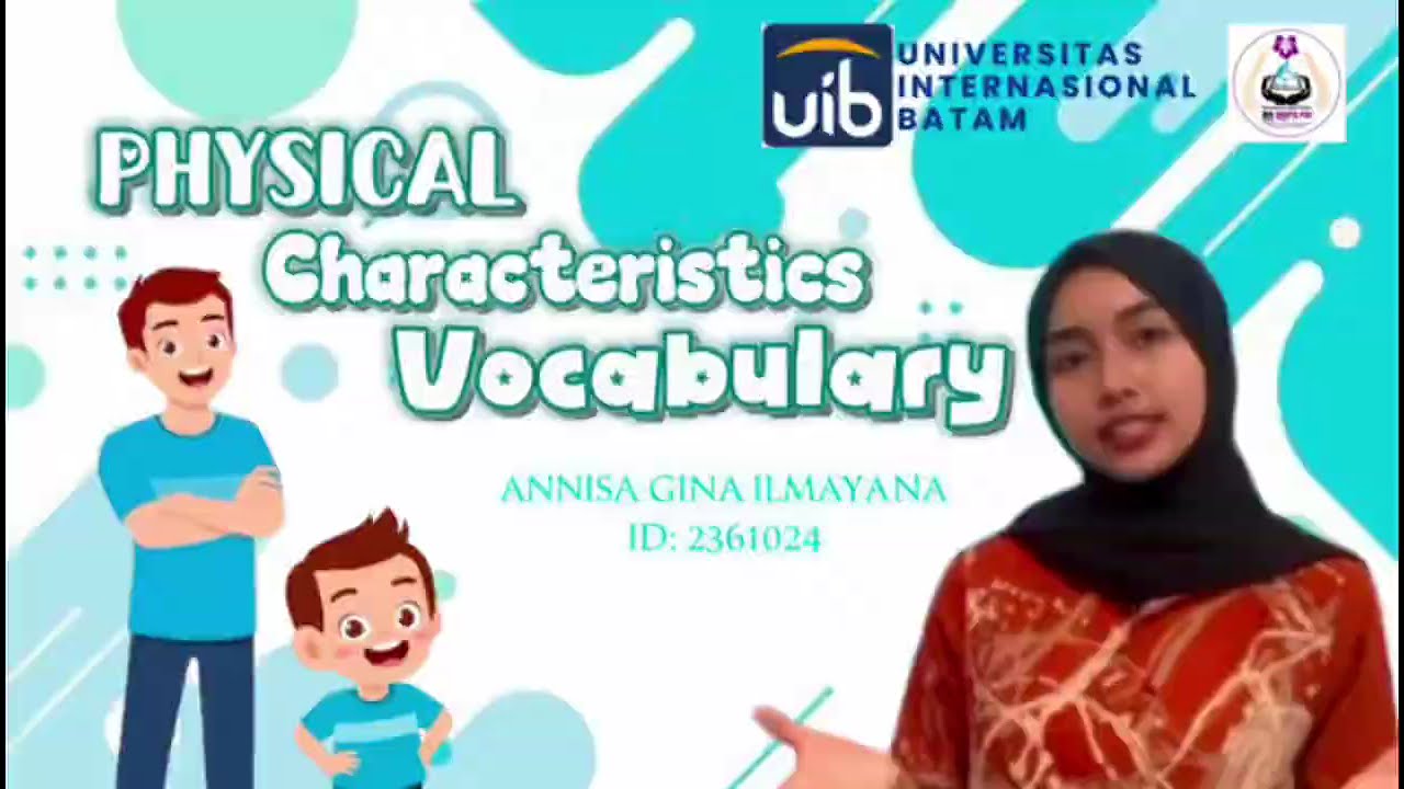 Physical Characteristics Vocabulary | Learn to Describe People in English