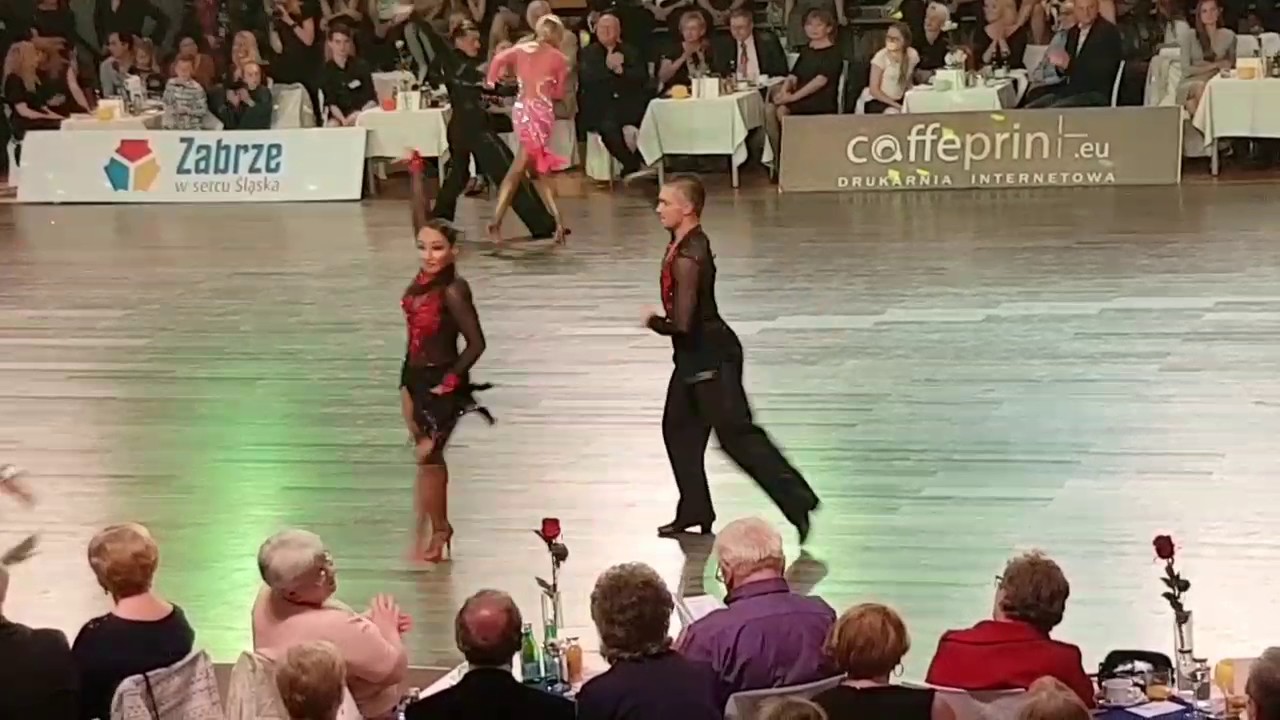 Mikołaj Nowoświat & Wiktoria Drozd - 1/2F Zabrze 14.05.2017