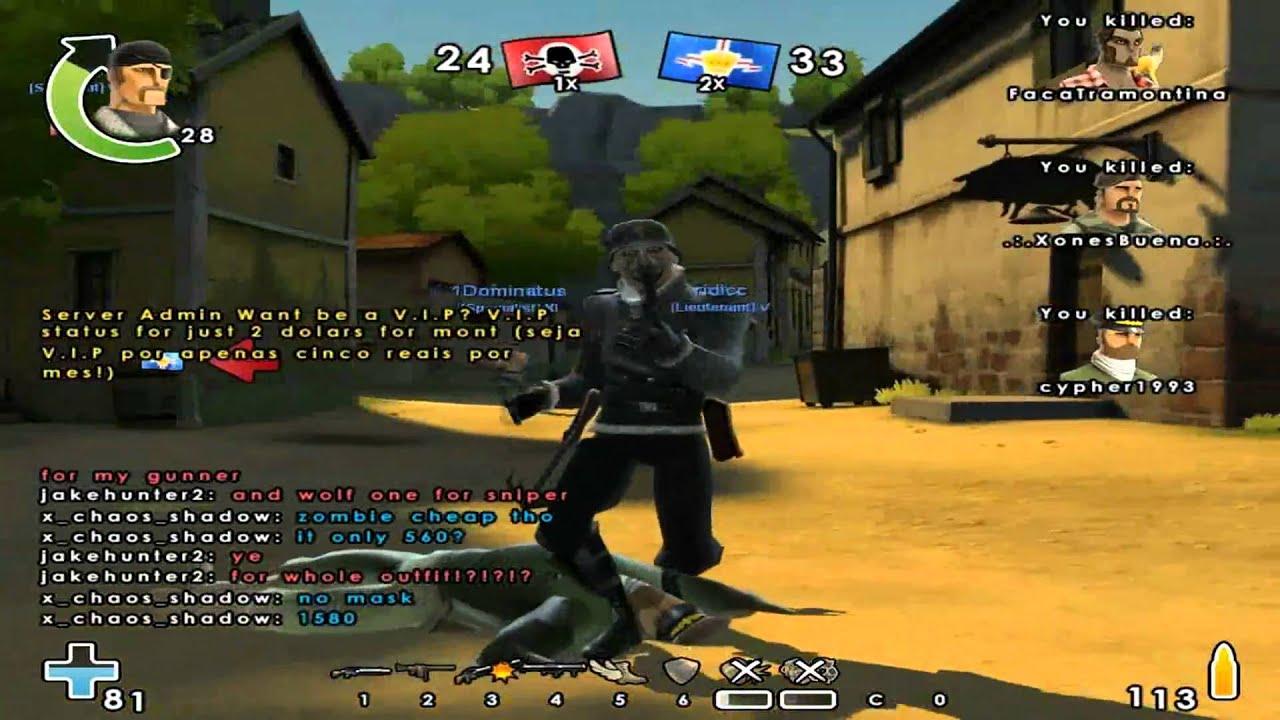 Battlefield heroes: Gunner Ownage  *HD*