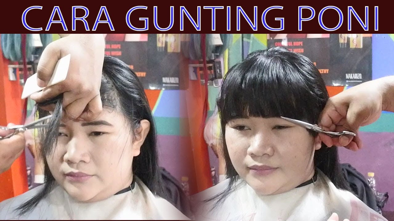 Cara Gunting Macam-Macam Poni (Part 1)