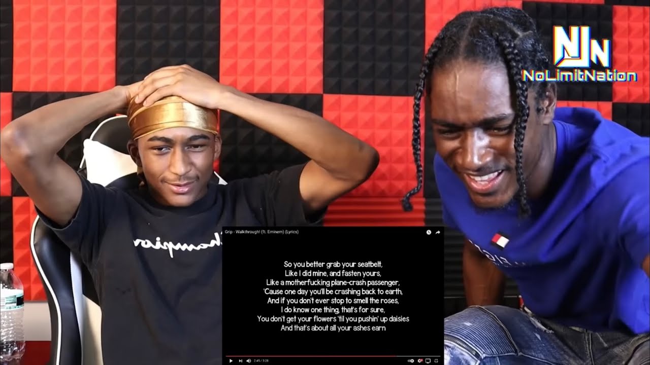 THIS GAVE ME A HEADACHE!!!|GRIP - WALKTHROUGH FT EMINEM|(REACTION)