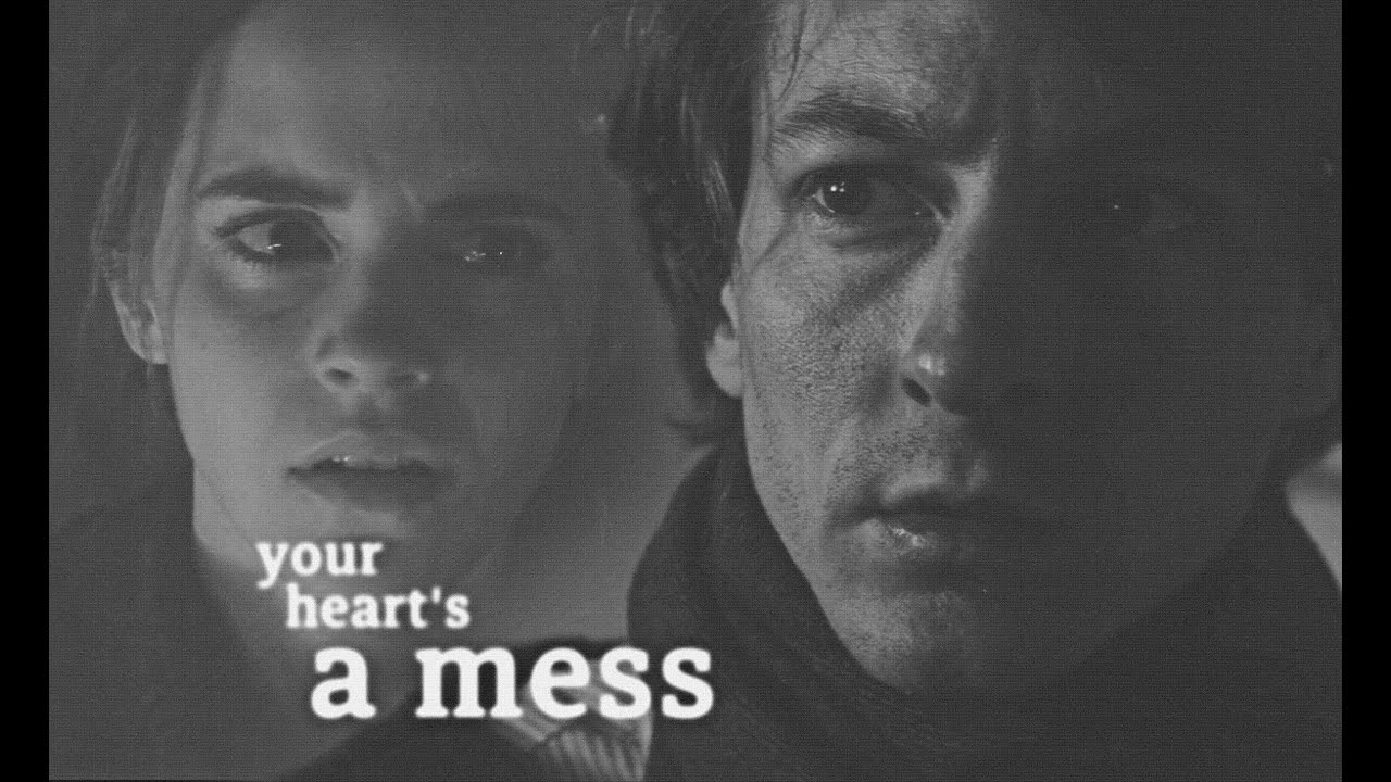 » remus / hermione | heart's a mess