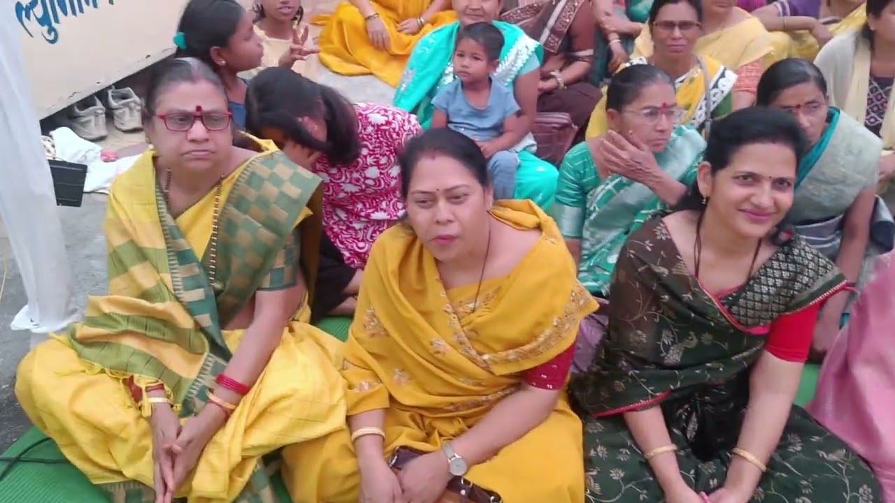 श्री गजानन महाराज मंदिर गणेश नगर यवतमाळ  भागवत छप्पन भोग महाप्रसाद 