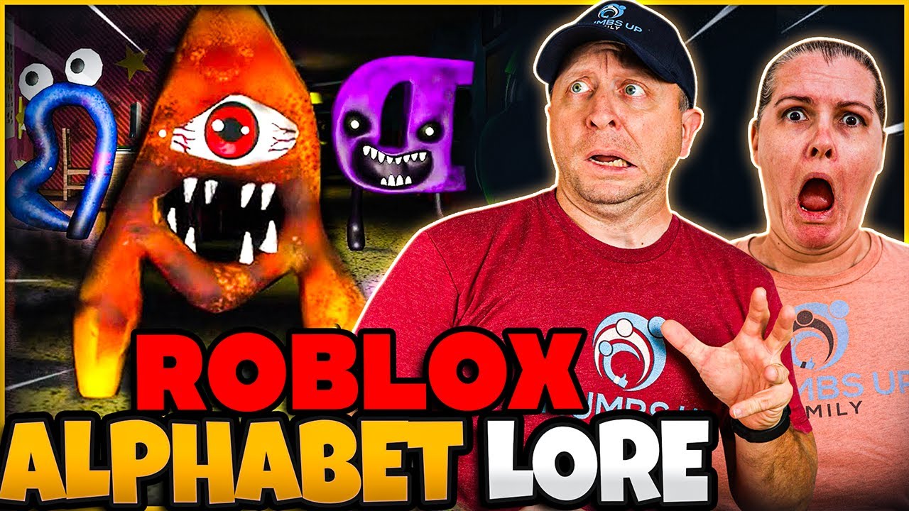 Roblox ALPHABET LORE  Horror Game.. ESCAPE The Letter F