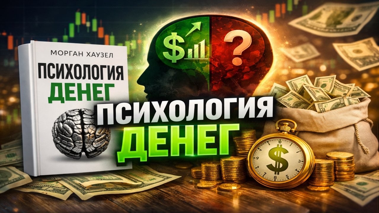 Психология денег — Морган Хаузел | Почему богатство зависит не от ума