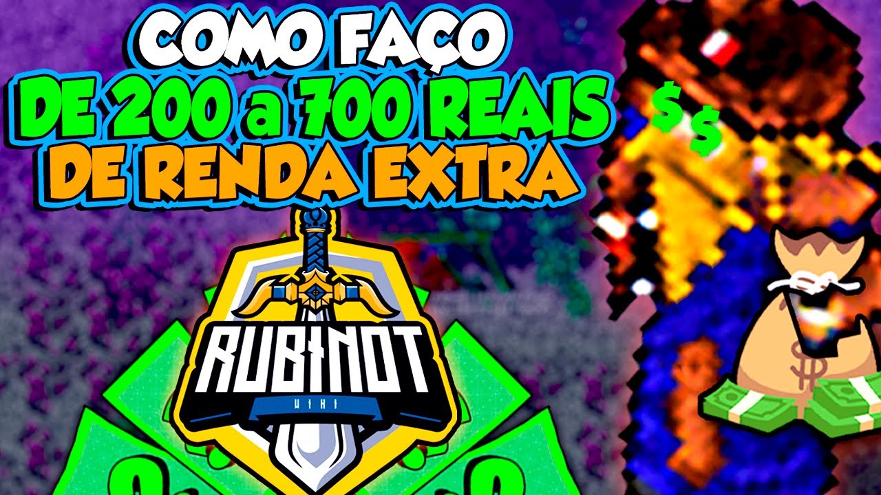 MINHA ROTINA DE RENDA EXTRA COM RUBINOT