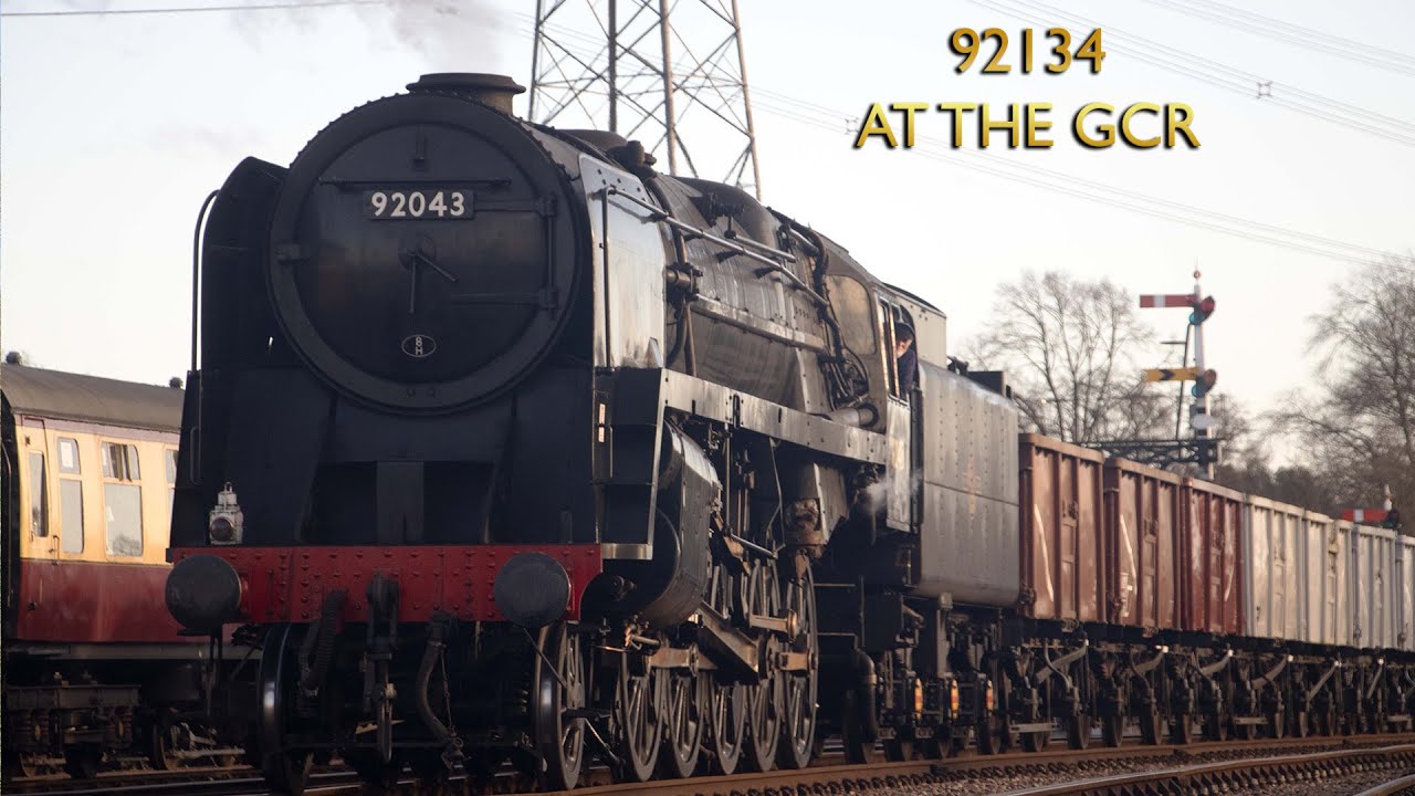92134 at the Great Central Railway