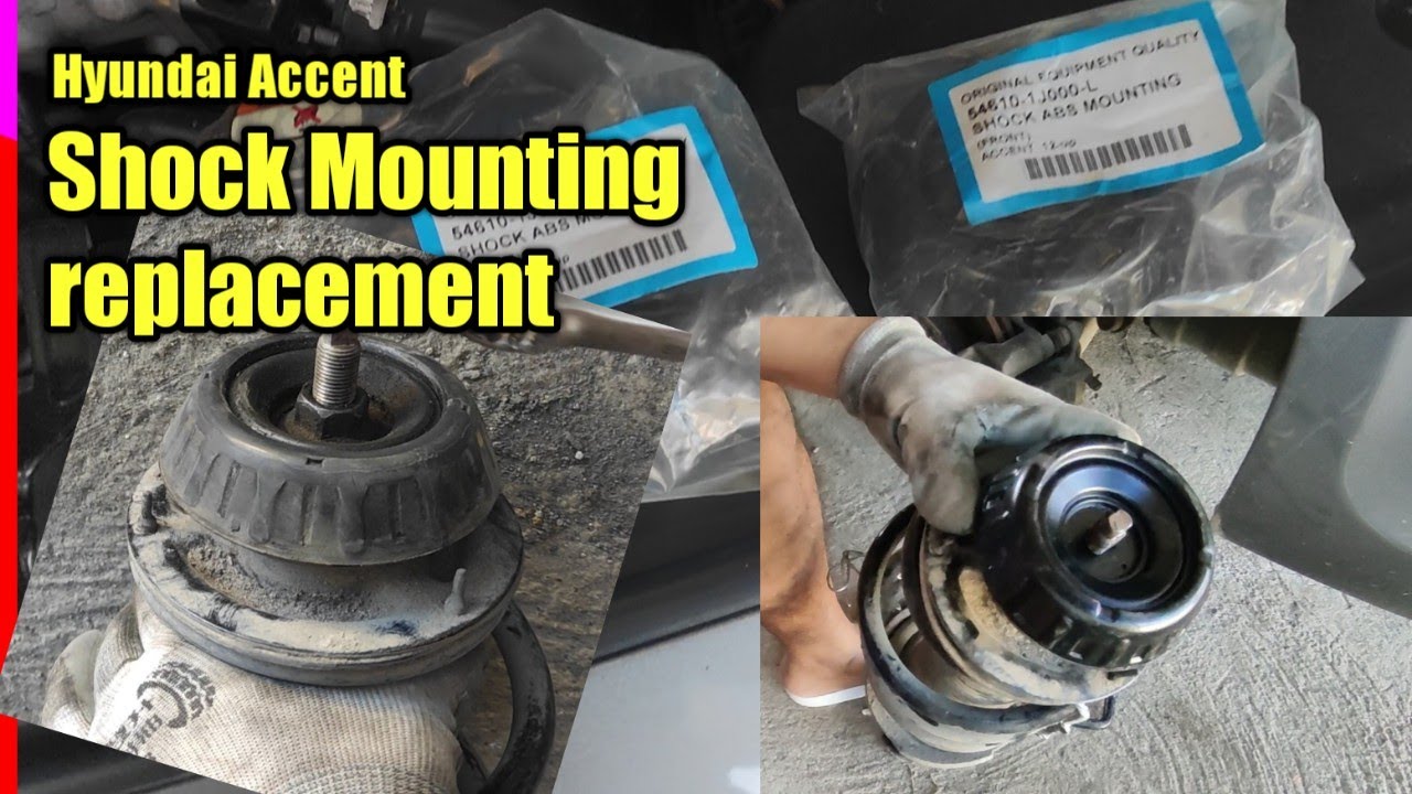 Shock Mounting Replacement to Accent CRDI