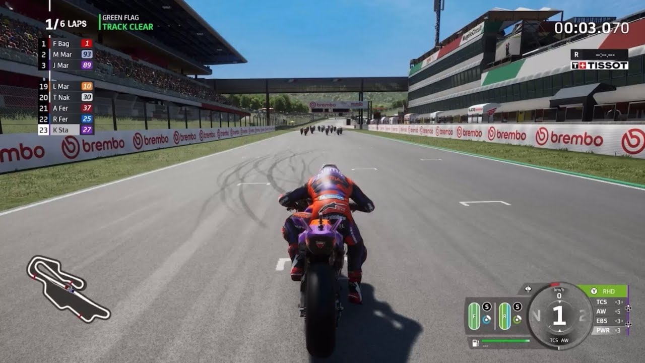MotoGP 24 - Race at Mugello vs the 120%AI with a 9 SECOND HEADSTART | Xbox Series X