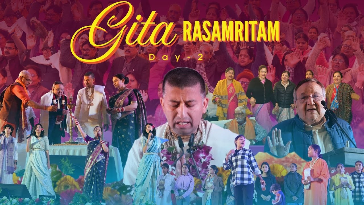 Gita Rasamritam Day 2 Highlights | H.G. Aparimay Shyam Das | ISKCON Lucknow|