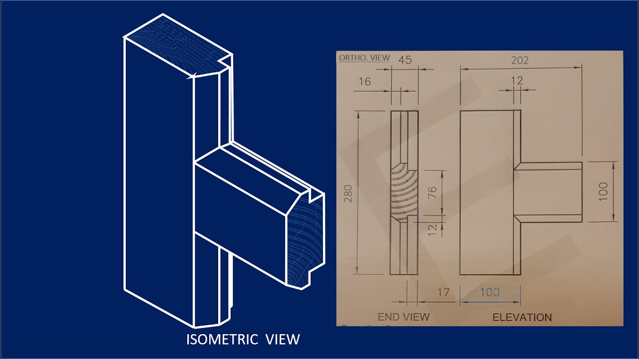 Oblique Trimetric and Isometric Drawing