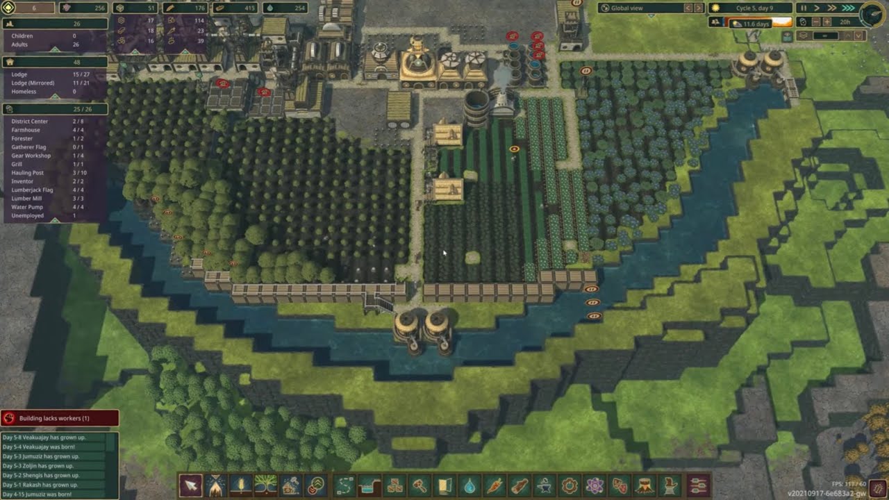 Timberborn Hard: Second Attempt - Sacrificing kits for survival