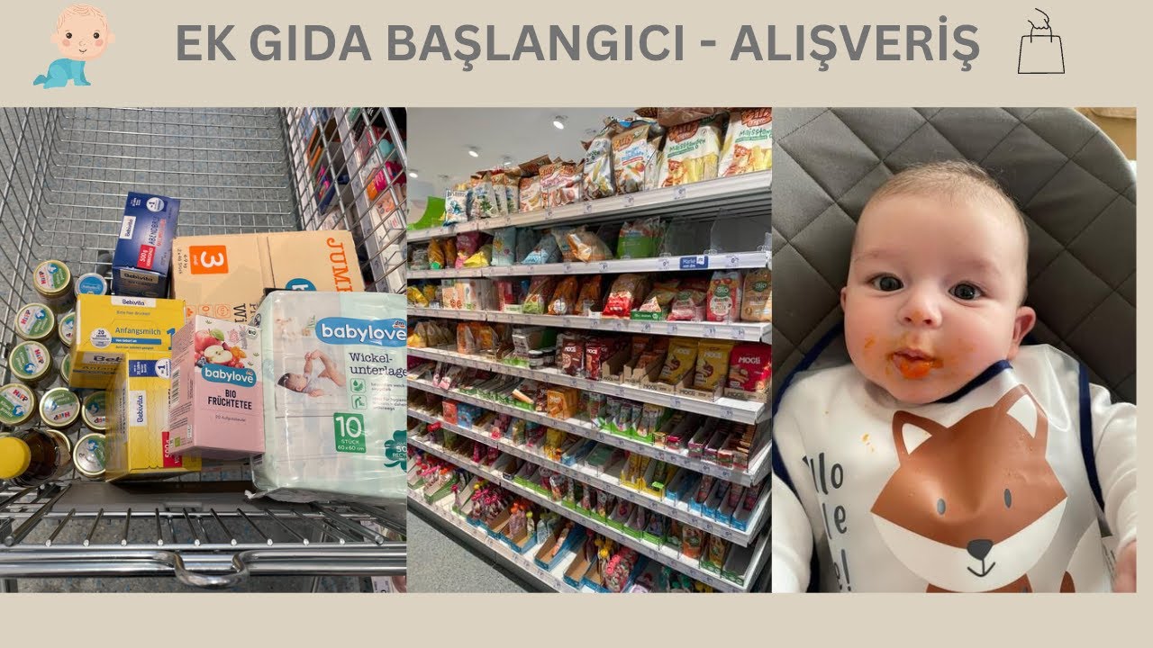 EK GIDAYA GEÇİŞ 👶🏻 🍎ALIŞVERİŞ 💶 NELERE DİKKAT EDİLMESİ LAZIM?