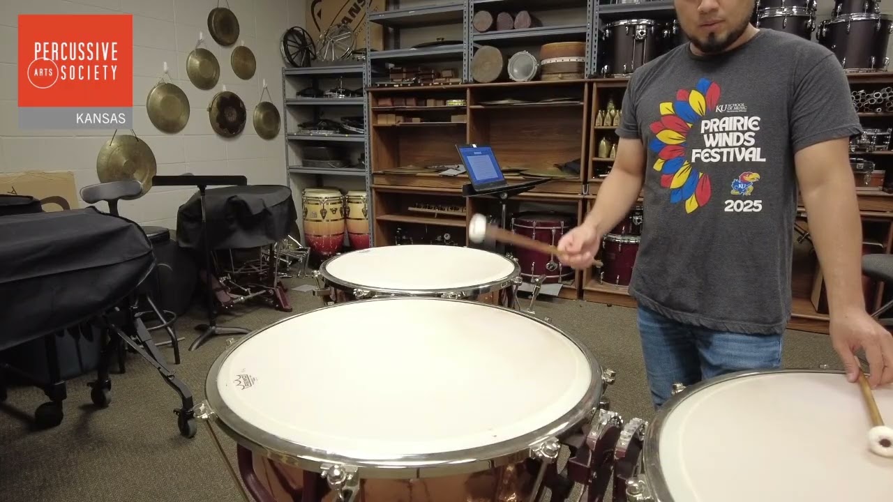 2025 KMEA Timpani Etudes Tutorial