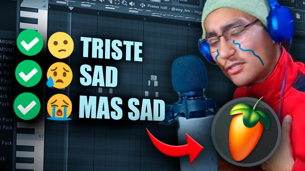 👉🤯Aprende a Crear ACORDES Y MELODIAS  Tristes sin Teoría Musical en FL Studio 20 😱😭🔥🎶 [SAD Pianos]