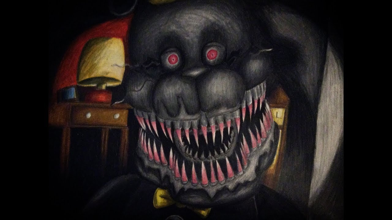 Drawing Nightmare from FNaF 4