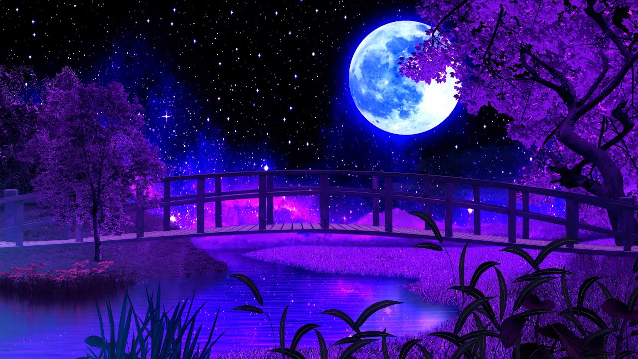 Peaceful Night 💜 Deep Sleep Music 528Hz 🎵 Relaxing Sleep Therapy Music
